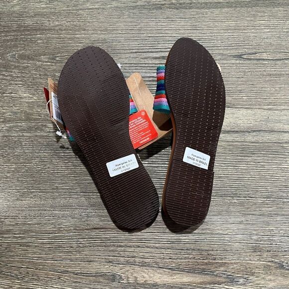 Havaianas Womens You Malta Flip-Flop Sandals Slip-On Open-Toe Rust Mix S… - Picture 8 of 8